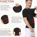 Men's Compression Shapewear Shirt for Tummy Control Fit