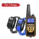 Electric Dog Training Collar with Remote Control: Waterproof Rechargeable Bark Control & Behavior Correction  ourlum.com For 2 dogs Blue US Plug United State