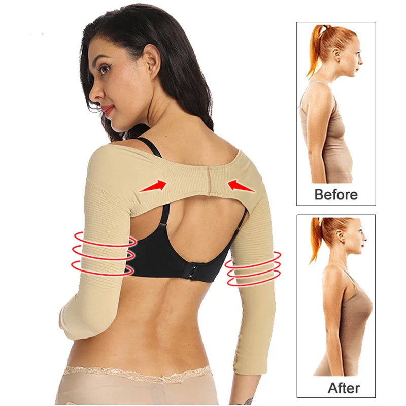 Slimming Arm Shaper & Posture Corrector for Women - Comfortable Compression Top