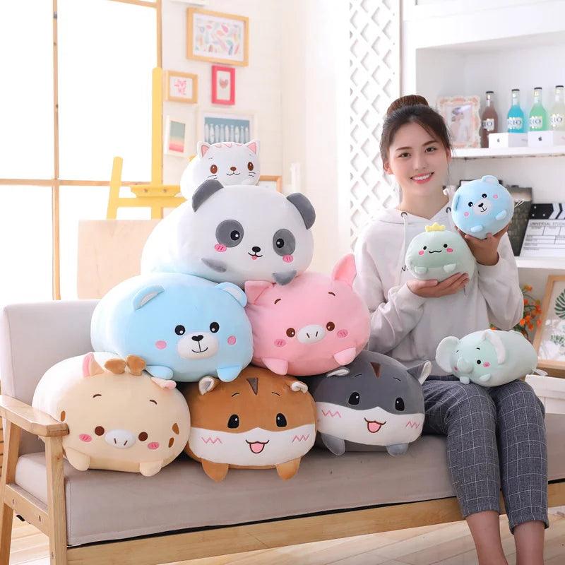 Soft Animal Cartoon Pillow Cushion Collection - Cute Plush Toy Kids Gift  ourlum.com   