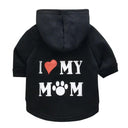 Security Cat Jacket: Fashionable Warm Pet Clothing for Small Dogs & Cats  ourlum.com MOM Black XS 