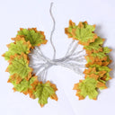 Maple Leaf LED String Lantern Garland: Festive Home & Party Lighting  ourlum.com 5 2M 10Led-Battery box 