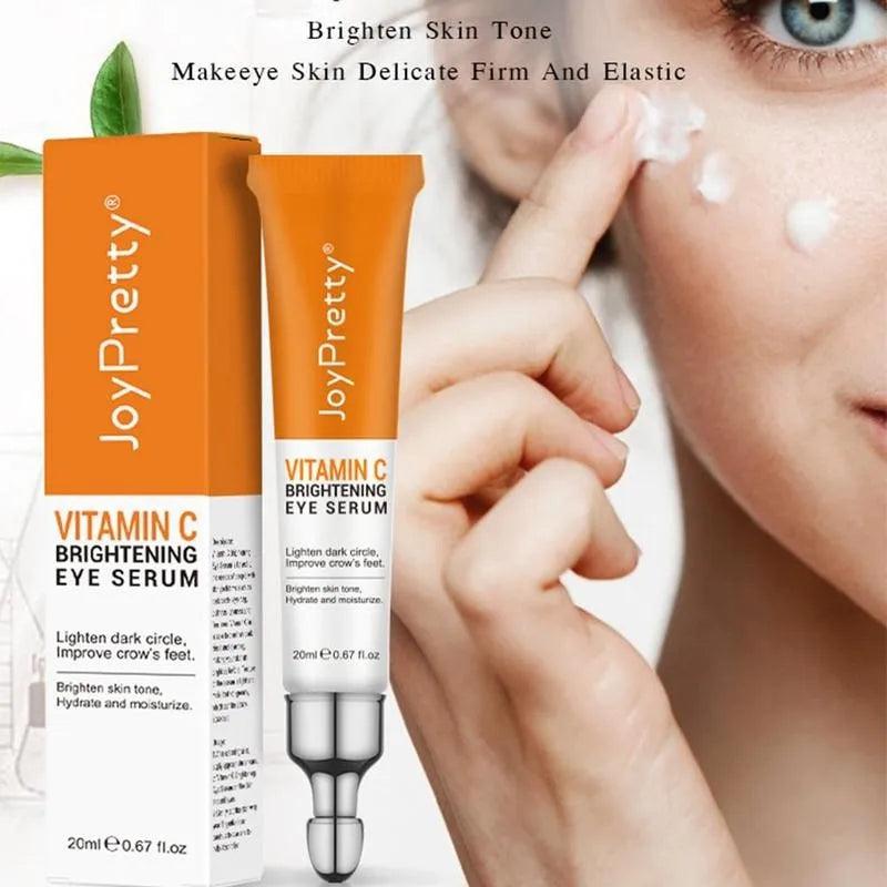 Revitalize Eye Brightening Serum with Vitamin C and Hyaluronic Acid  ourlum.com   