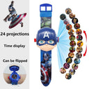 3D Superheroes Interactive Watch: Disney Cartoon Timepiece  ourlum.com 16  