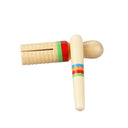 Orff Musical Instruments Wooden Croak Frog Barrel Toys