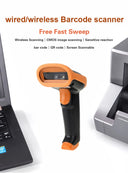 L8BL Bluetooth 2D Barcode Scanner & S8 QR PDF417 Handheld