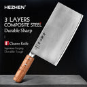 HEZHEN Professional 8-Inch Slicing Knife Padauk Handle