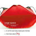 Water-Resistant Helmet Storage Bag with Drawstring 47x45cm