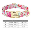 Personalized Nylon Dog Collar with Free Engraving: Stylish & Safe Pet Accessory  ourlum.com 120pi S 