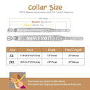 Personalized Leather Dog Collar: Free Print Name - Wide Padded Pet ID for Medium Large Dogs  ourlum.com   