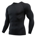 Men's T-shirt Men Running Sport T Shirt Men Compression Fitness Tops Tee Quick DryTight Training Gym Sport Running Shirts Jersey