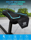 Comfortable 3D Gel Bicycle Saddle Cover for Mountain Bikes