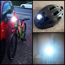 Waterproof Portable Mini Bike Lamp White Front Light Red Taillight