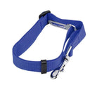 Adjustable Pet Car Seat Belt Harness for Small to Medium Dogs - Travel Safety Leash Clip - Choose from 13 Vibrant Colors  ourlum.com Blue  