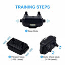 Pet Training Collar: Remote Vibration Shock Rechargeable Waterproof Trainer Anti Bark  ourlum.com   