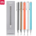 Deli Metal Gel Pen Rollerball 0.5MM for Office Students