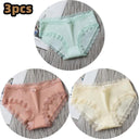 Cotton Lace Panties Set: Comfortable and Sexy Lingerie Trio