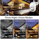 AI Outdoor Security Camera with Night Vision Features