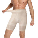 Men's High Waist Slimming Body Shaper Compression Shorts