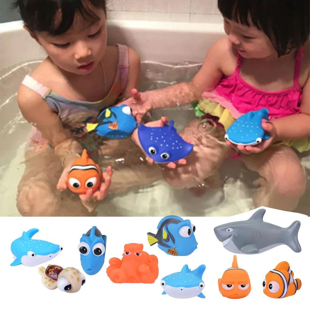 Finding Nemo Dory Bath Toys: Interactive Rubber Animals for Kids  ourlum.com   