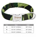 Personalized Nylon Dog Collar with Free Engraving: Stylish & Safe Pet Accessory  ourlum.com 012green S 