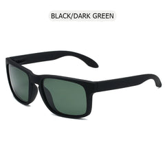 Men's Vintage Square Polarized Sunglasses - Stylish UV400 Protection for Outdoor Sports