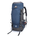 65L Camping Backpack Large Capacity Outdoor Climbing Bag Waterproof Mountaineering Hiking Trekking Sport Bags  ourlum.com 65L Blue  