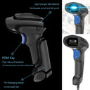 L8BL Bluetooth 2D Barcode Scanner & S8 QR PDF417 Handheld