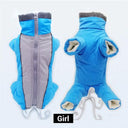 Winter Warm Waterproof Reflective Dog Jumpsuit for Small Dogs