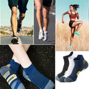 Ultimate Comfort Men's Outdoor Running Socks - Breathable Durable