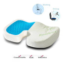 Orthopedic U-Shape Memory Foam and Gel Seat Cushion Comfort