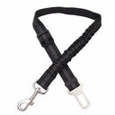 Enhanced Adjustable Car Pet Seat Belt with Reflective Nylon Strap and Elastic Bumper  ourlum.com Black  