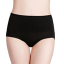 Cotton Blend High Waist Plus Size Briefs Stylish Intimates