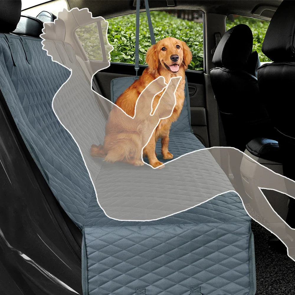 PETRAVEL Dog Car Seat Cover: Waterproof Hammock Safety Protector for Dogs  ourlum.com   