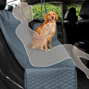 Dog Seat Cover: Waterproof Hammock for Travel Pets Comfort