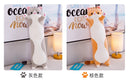 1pc 50-130CM Kawaii Long Animal Cat Plush Toys Pillows