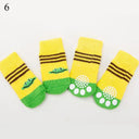 Cozy Anti-Slip Dog Socks for Small-Medium Paws Warmth