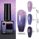 Color-Changing Glitter Gel Polish Set: Mesmerizing Effects