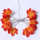 Maple Leaf LED String Lantern Garland: Festive Home & Party Lighting  ourlum.com 1 2M 10Led-Battery box 