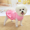 Christmas Princess Teddy Dog Dress: Cozy, Cute & Versatile Pet Apparel  ourlum.com   