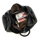 Big Capacity Genuine Leather Travel Bag For Men Women Stylish