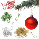 Christmas Ornament Metal S-Shaped Hooks: Enhance Holiday Decor with Ease  ourlum.com   