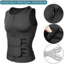 Men's Sauna Vest for Fat Burning - Slimming Waist Trainer