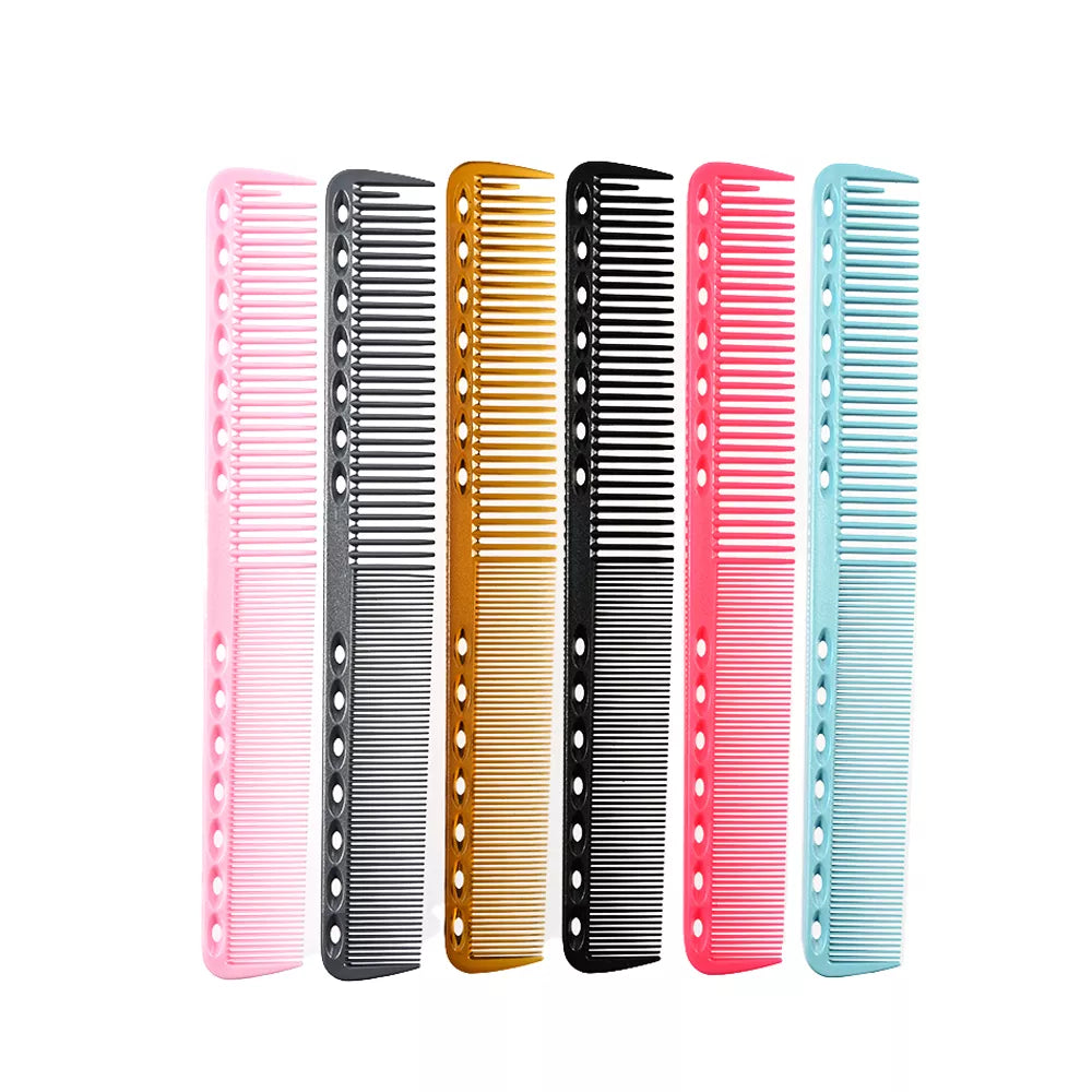 7 Colors Professional Hair Combs Barber Hairdressing Hair Cutting Brush Anti-static Tangle Pro Salon Hair Care Styling Tool  ourlum.com   