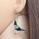 Discover Whimsical Pigeon Bird Earrings by Hunter Wu