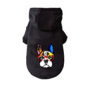 Winter Cotton Dog Hoodies: Stylish & Warm Pet Clothing for French Bulldogs  ourlum.com Black S 