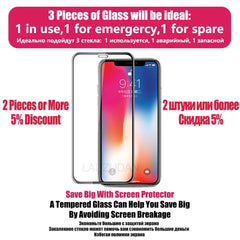 iPhone Screen Protector: Ultimate Crystal Clear Defense - Scratch & Impact Protection for Multiple Models.