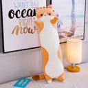 1pc 50-130CM Kawaii Long Animal Cat Plush Toys Pillows