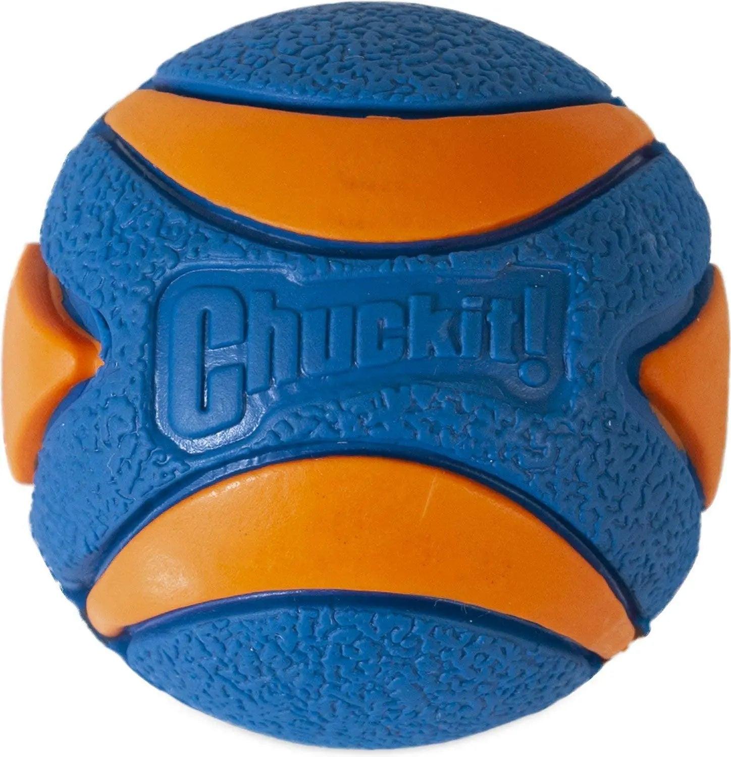 Ultra Squeaker Ball Dog Toy: Exciting, Buoyant, Durable Rubber, Textured Surface  ourlum.com   