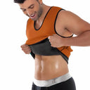 Plus Size Mens Thermal Body Shaper Slimming Tops S-3XL